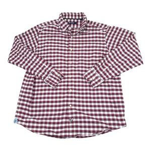 Cremieux Classics Button Down Shirt Gingham Checkered Preppy Long Sleeve Mens L